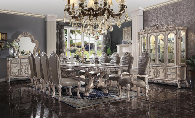 Esszimmer Set Ess Gruppe Tisch Tische 9tlg Komplettes Set Esstisch 8 Stühle Neu
