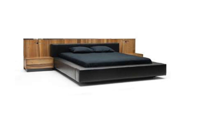 Luxuriöses und Komfortables 4-teiliges Schlafzimmer-Set in Braun - Moderner Stil für Ihr Schlafzimmer