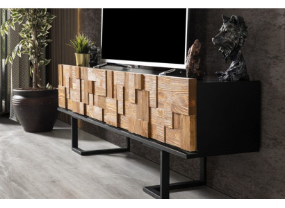 Modern Holz Kommode Sideboard Fernseher Ständer Schrank Möbel 180cm