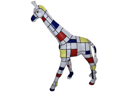 Designer Figuren Moderne Dekorationen Garten Giraffe Statue Skulptur Skulpturen