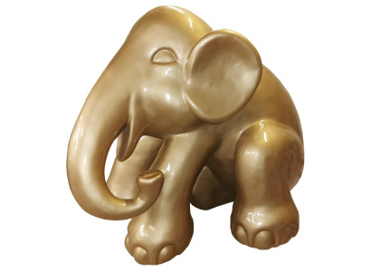 Garten Figur Statue Moderne Figuren Dekoration Elefant Deko Designer Skulpturen
