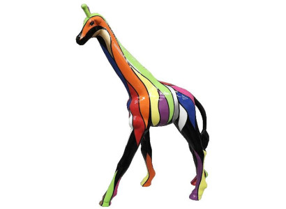 Giraffe Abstrakte Garten Statue Skulptur Skulpturen Designer Figuren Moderne neu