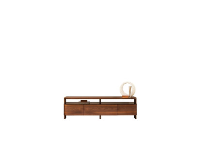 Sideboard TV Ständer RTV Lowboard Braun Tisch Wohnzimmer Design Holz