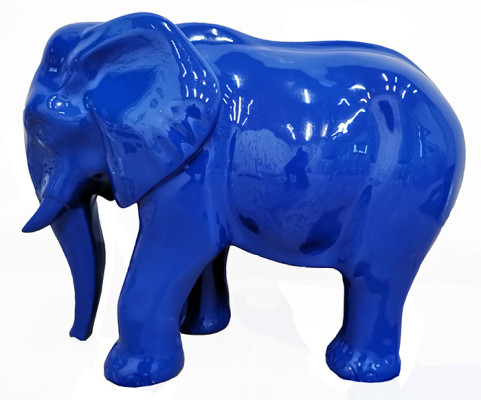 Designer Figur Statue Moderne Figuren Dekoration Elefant Deko Garten Skulpturen