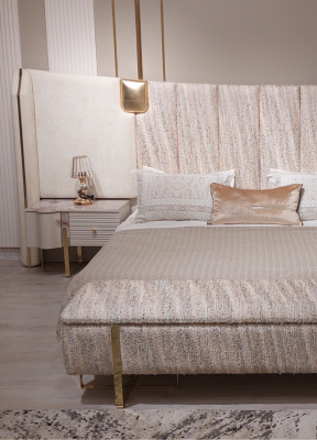 Bett 2x Nachttische Schlafzimmer Komplett Luxus Einrichtung Neu Möbel