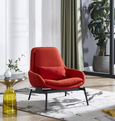 Luxus Stuhl Polster Cocktail Relax Lounge Club Stühle Möbel Design Sessel Rot