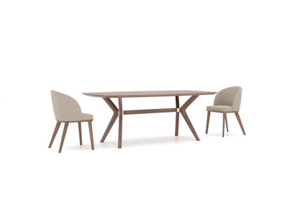 Esszimmer Essgruppe Esstisch 4x Stühle Luxus Einrichtung Modern Design