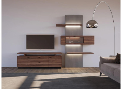 Wohnwand Modern Wohnzimmermöbel Holzmöbel Luxus Komplett Modern Design