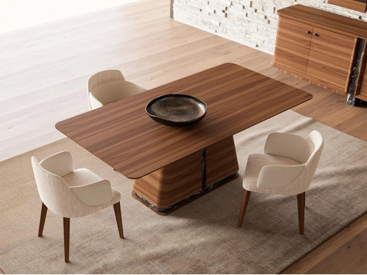 Esszimmer Möbel Luxus Esstisch Modern Design Holz Tisch Neu Einrichtung