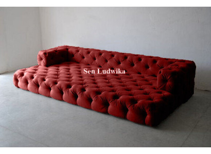Design Chesterfield Sofagarnitur Big xxl Sofa 5-Sitzer Couch Polster Sofas