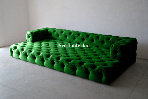 Design Chesterfield Sofagarnitur Big xxl Sofa 5-Sitzer Couch Polster Sofas