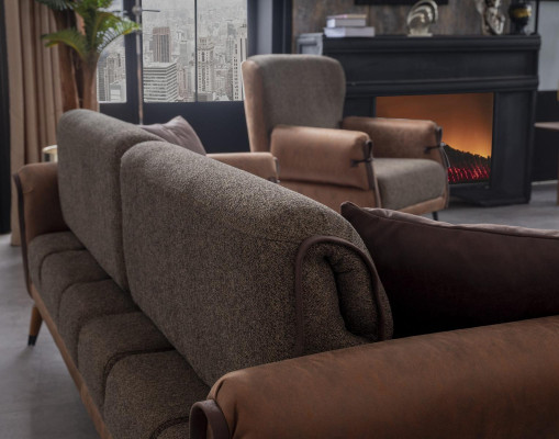 Sofa Zweisitzer Polstermöbel Wohnzimmer Textil Möbel Polstermöbel Einrichtung