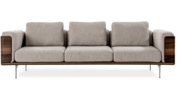 Wohnzimmer Set Luxus Modernen Designen  2x Sofas mit Sessel Sofagarnitur