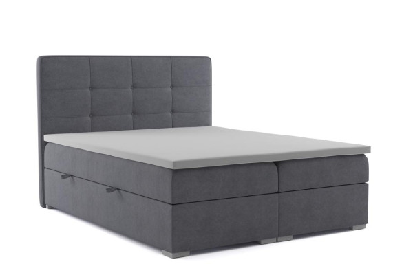 Bett Schlafzimmer Luxus Textil Möbel Polstermöbel Stil Boxspringbett
