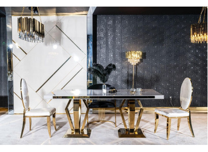 Luxus Tische Esszimmer Tisch Esszimmer Moderner Edelstahl Weiß