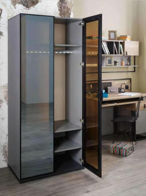 Kinderzimmer Jugendzimmer Set Bett Eckschrank Schrank Schreibtisch Möbel 4tlg