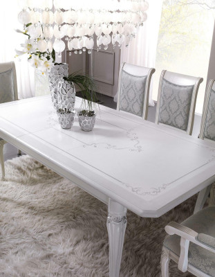 Italienische Wohnzimmer Möbel Esstisch Tisch bis 6 Personen Tische Barock Rokoko