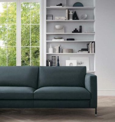Ledersofa Wohnlandschaft Ecksofa XXL Polster Eck Sitz Couch L-Form Wohnzimmer