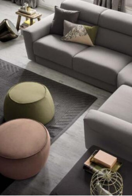 Sitzhocker Hocker Pouf Puff Sitzpouf Fußhocker Ottomane Samt 50x67m Textil