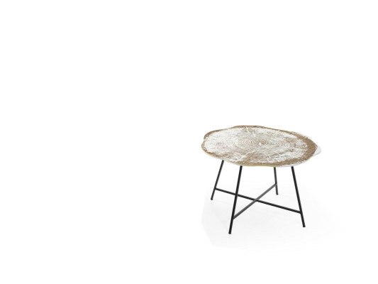Design Couchtisch Beistelltisch Wohnzimmer Tisch Kaffeetisch Rund 