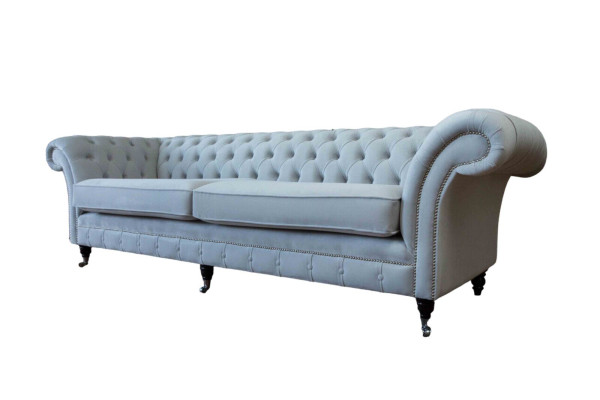 Wohnzimmer Sofa 4 Sitzer Luxus Designer Couch Polstersofas Modern 