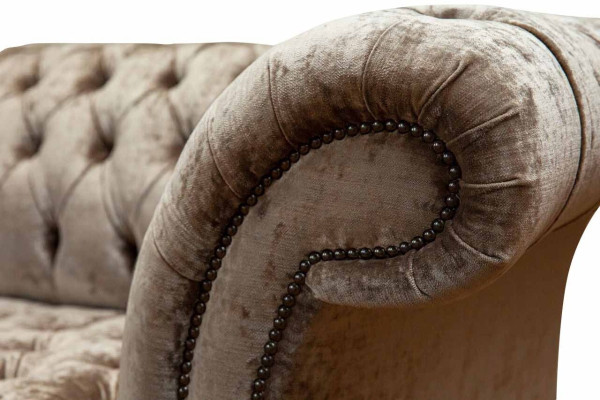 Chesterfield Sofa 3 Sitz Polster Design Couchen Sofas Modern Dreisitzer