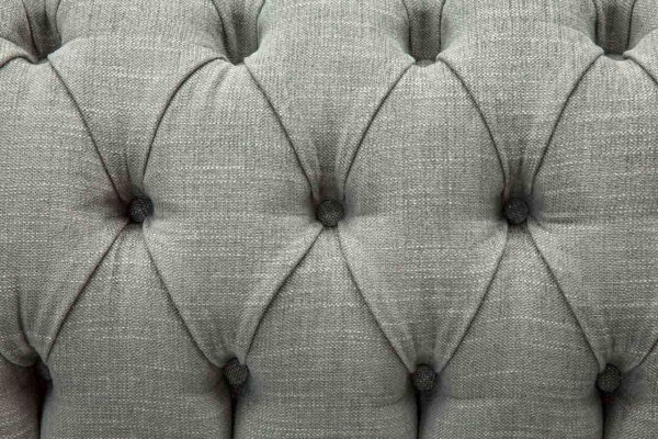 Chesterfield Zweisitzer Couch Polster Sofa Textil Couchen Stoff Luxus