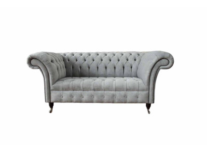 Design Couch Sofas Stoff Modern Sofagarnitur 2 Sitzer Zweistzer Polster