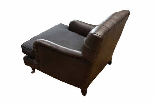 Chesterfield Design Sessel Couch Polster Luxus Couchen 1 Sitz Leder
