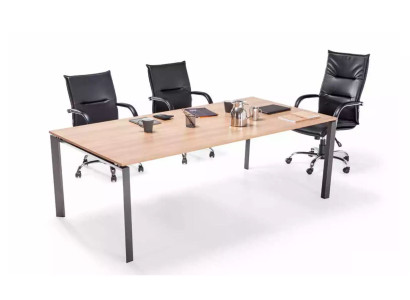 Großer Konferenztisch Besprechungstische Luxuriöse Holztische Büro Möbel