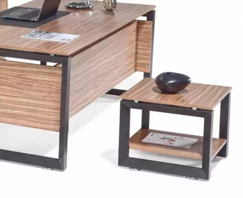 Brauner Quadratischer Couchtisch Luxus Holz Möbel Wohnzimmer Design 