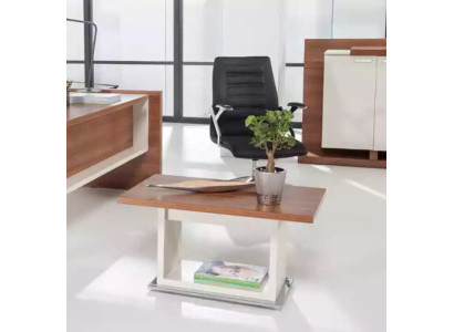 Brauner Couchtisch Holztisch Mit Ablage Braun Exklusive Wohnzimmer Möbel