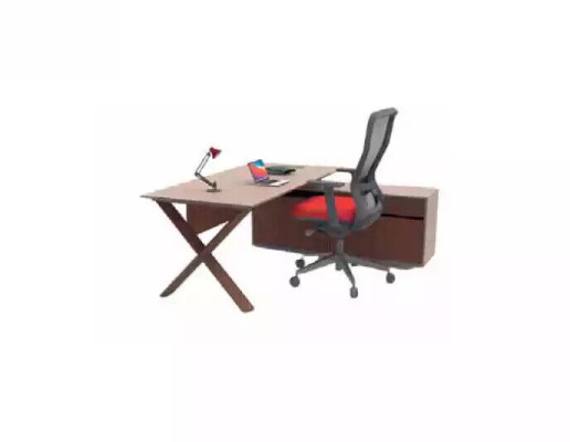 Schreibtisch Büromöbel Cheftisch Holzmöbel Designer Schreibarbeitsplatz