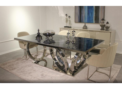 Modern Einrichtung Set Luxus Möbel Esstisch Neu 4х Stühle Design Sideboard