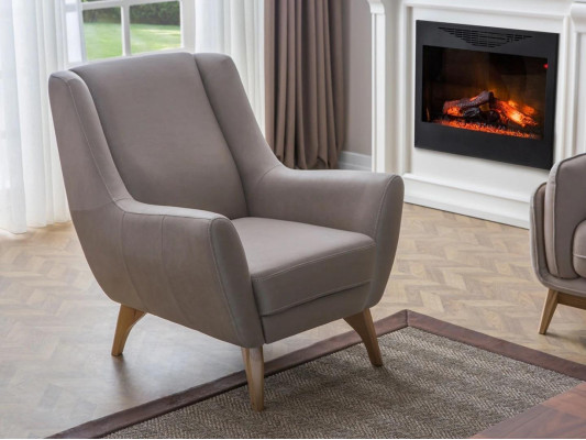 Grau Komplett Wohnzimmer Dreisitzer Sofa Modern Sessel Holz Design Couchtisch