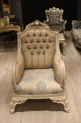 Modernes Sofa Set trendigen Polstermöbeln bequemen Sessel und Couchtisch