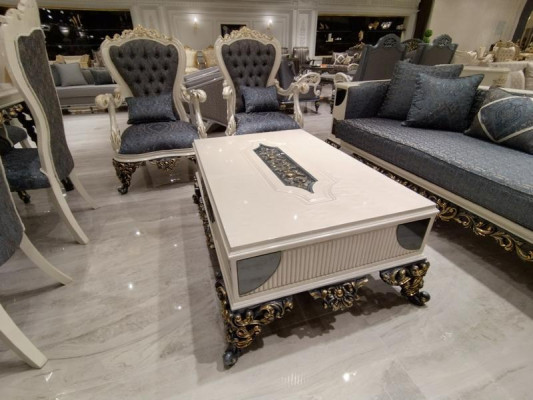 Modernes 4 tlg Wohnzimmer Set Stilvollen 2x Sofas Designer Sessel Neu