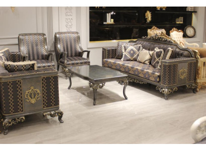 Wohnzimmer Set Sofagarnitur Naturfarben Design Polstermöbel Couchtisch