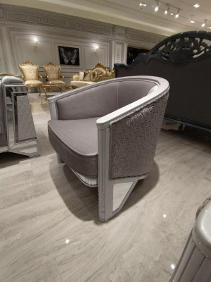 Premium Möbel Wohnzimmer set 3+3+1 Sitzplätzen Sofagarnitur 2x Sofas Sessel