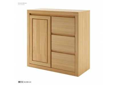 Kommode Design Lowboard Sideboard Anrichte Schrank Echtes Holz Buffet Kommoden