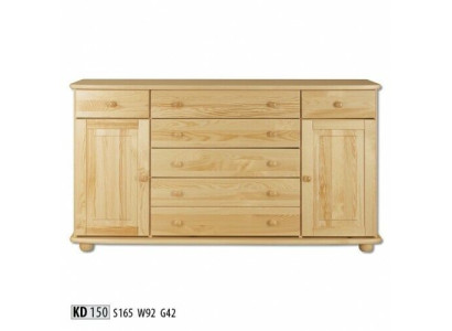 Sideboard Kommode Massive Anrichte Schrank Möbel Kommoden Echtholz Schränke Neu