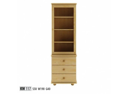 Vitrine Wohnzimmer Möbel Holz Vitrinen Glas Schrank Regal Anrichte Neu Massive