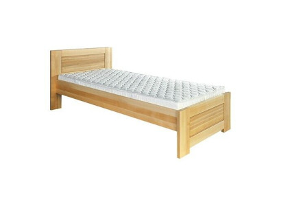 Holzbett Echtes Holz Bett Schlafzimmer Hotel 100x200 Stil Massive Möbel Betten