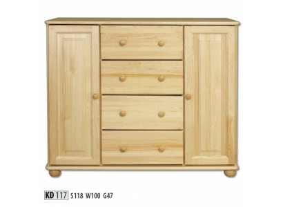 Massive Kommode Sideboard Schrank Kommoden Echtholz Schränke Neu Anrichte Möbel