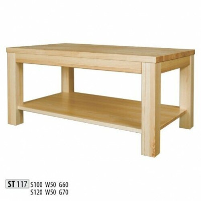 Holztisch Couchtische aus Holz massive wohnzimmer möbel 120x70cm massiv tische