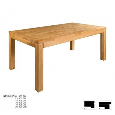 Esstisch Holz Tische Wohn Ess Zimmer Tisch Massivholz Esstische Echtholz 80x80