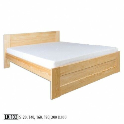Holzbett Echtes Holz Bett Betten Hotel 200x200 Stil Massive Möbel Schlafzimmer