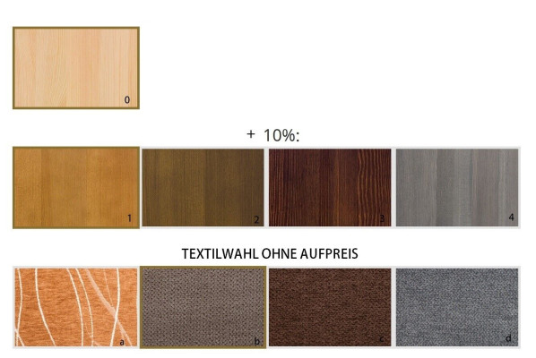 Holzbank Sitzbank 100 cm Kiefer Vollholz massive Möbel Küchen Bank Echtes Holz