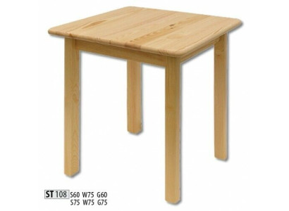 Esstisch Holz Tische Wohn Ess Zimmer 75x75 Massivholz Esstische Echtholz Tisch