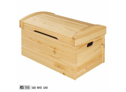 Deko Box Vollholz Möbel Holz Möbel Handarbeit Schatule Truhe Echtholz 68x44cm